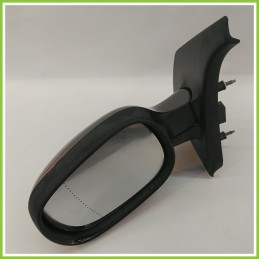 Specchio Specchietto Retrovisore Sinistro SX GRIGIO SCURO RENAULT MEGANE 1a Serie 1999 2003 Originale Usato