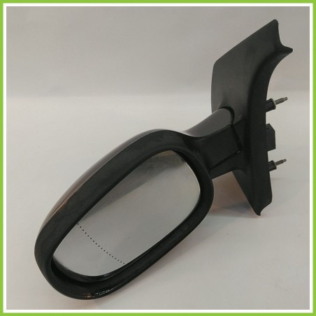Specchio Specchietto Retrovisore Sinistro SX GRIGIO SCURO RENAULT MEGANE 1a Serie 1999 2003 Originale Usato