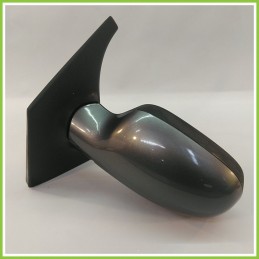 Specchio Specchietto Retrovisore Sinistro SX GRIGIO SCURO RENAULT MEGANE 1a Serie 1999 2003 Originale Usato