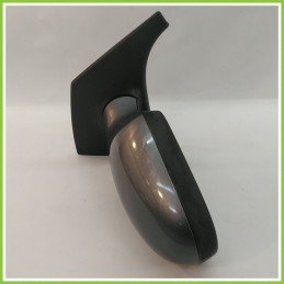 Specchio Specchietto Retrovisore Sinistro SX GRIGIO SCURO RENAULT MEGANE 1a Serie 1999 2003 Originale Usato