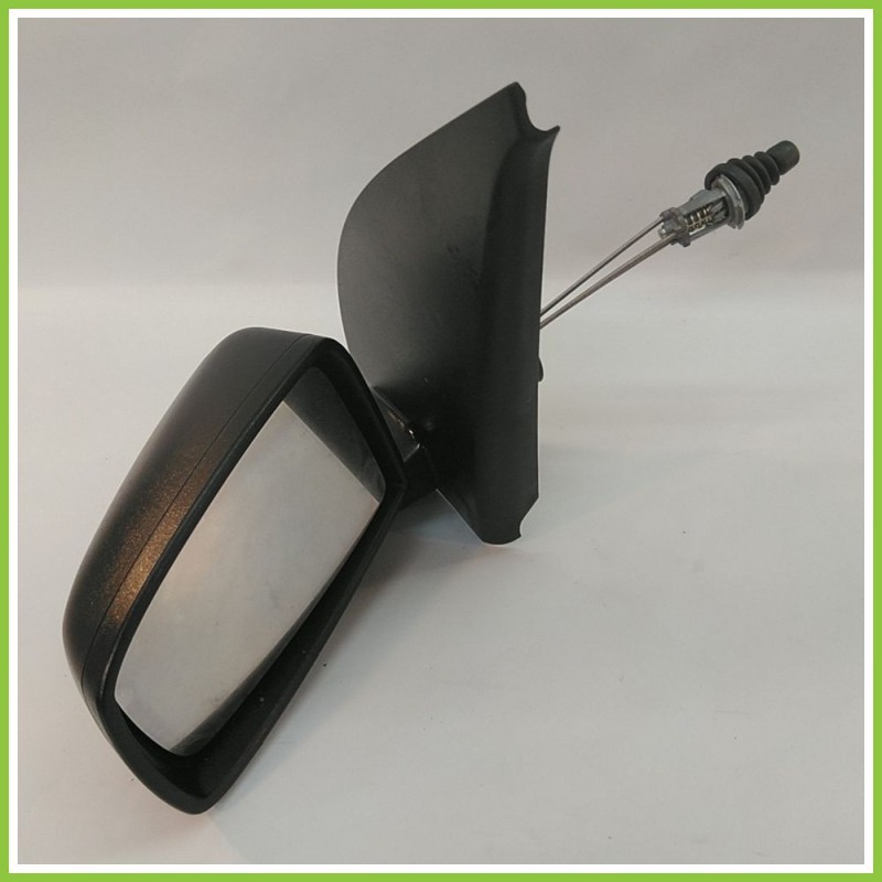 Specchio Specchietto Retrovisore Sinistro SX GOFFRATO FIAT PANDA 2Q 2003 2010 FICOSA FICOMIRRORS 011003 Originale Usato