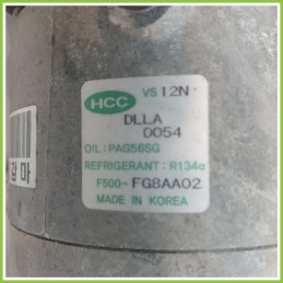 Compressore Clima AC Aria Condizionata HCC VS12N KIA SOUL 97701-2K001
