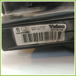 Faro Fanale Proiettore Anteriore Sinistro SX VALEO 89005132 PEUGEOT 206 9640559580 Usato
