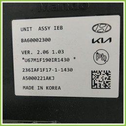 Centralina ABS Modulo Pompa MANDO A5000221AKJ 58500CZ000 HYUNDAI TUCSON Originale Usato