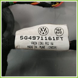 Cablaggio Elettrico Anteriore Sinistro SX VOLKSWAGEN GOLF 1.6 CXX 5G4971161FT 2012 2017