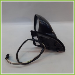 Specchio Specchietto Retrovisore Sinistro SX NERO PEUGEOT 307 2005 2008 Originale Usato