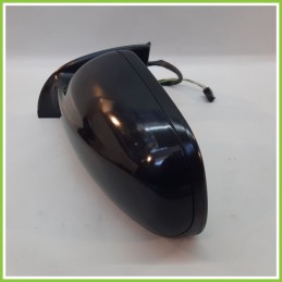 Specchio Specchietto Retrovisore Sinistro SX NERO PEUGEOT 307 2005 2008 Originale Usato