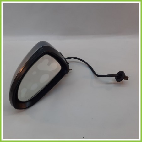 Specchio Specchietto Retrovisore Sinistro SX GRIGIO OPEL CORSA S07 2006 2011 Originale Usato