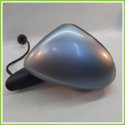 Specchio Specchietto Retrovisore Sinistro SX GRIGIO OPEL CORSA S07 2006 2011 Originale Usato