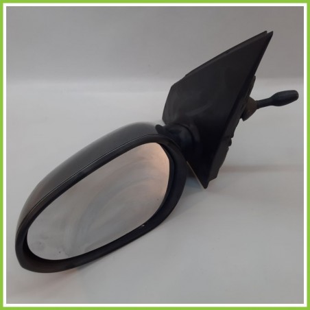Specchio Specchietto Retrovisore Sinistro SX GRIGIO SCURO LANCIA YPSILON TE 2003 2006 Originale Usato