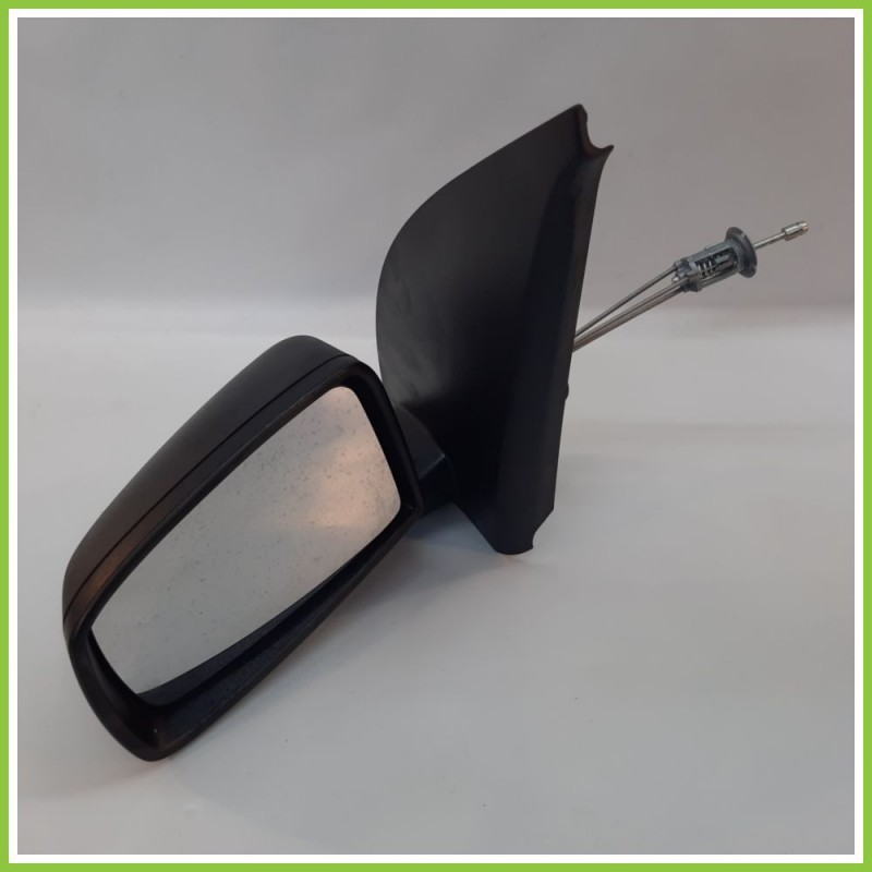 Specchio Specchietto Retrovisore Sinistro SX GOFFRATO FIAT PANDA 2Q 2003 2010 FICOSA FICOMIRRORS 011003 Originale Usato