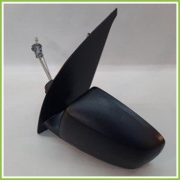 Specchio Specchietto Retrovisore Sinistro SX GOFFRATO FIAT PANDA 2Q 2003 2010 FICOSA FICOMIRRORS 011003 Originale Usato