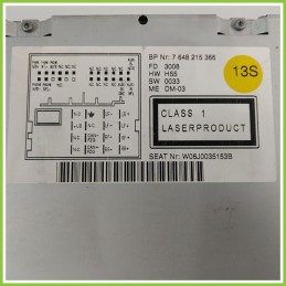 Infotainment SEAT IBIZA 6J 1.4 6J0035153B 2008 2013 BLAUPUNKT 7648215366