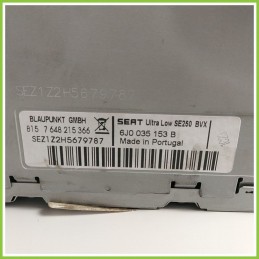 Infotainment SEAT IBIZA 6J 1.4 6J0035153B 2008 2013 BLAUPUNKT 7648215366