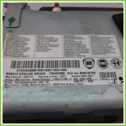 Airbag Guidatore Sinistro SX FIAT 500 3P 1.2 735452886 2007 2015 AUTOLIV 609218100