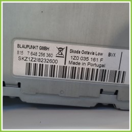 Autoradio SKODA OCTAVIA 1Z 1.9 TDI 1Z0035161F 2008 2012 BLAUPUNKT BP-7648256360