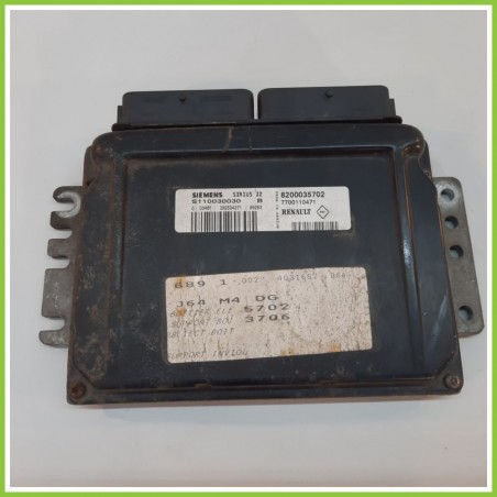 Centralina Motore Iniezione ECU SIEMENS S110030030 RENAULT MEGANE 1a Serie 1.6 16V 8200035702 1999 2003