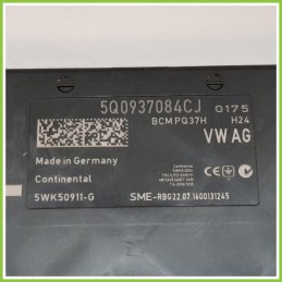 Centralina Confort Abitacolo CONTINENTAL 5WK50911-G VOLKSWAGEN GOLF 1.6 5Q0937084CJ 2012 2017