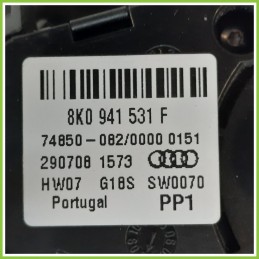 Selettore Comando Luci AUDI A4 8K 2.0 TDI 8K0941531ARWEP 2007 2013