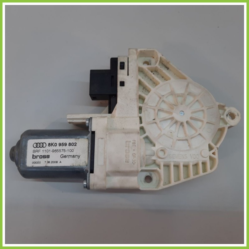 Motorino Alzavetro Anteriore Destro DX AUDI A4 8K 5 Porte 8K0959802A 2007 2013 BROSE 1101-965575-100