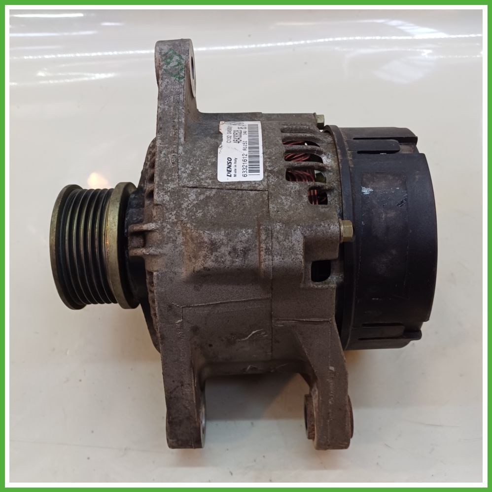 ALFA ROMEO 146 1999 2001 1.4 Alternateur Twin Spark DENSO 63321612 46430528 Original Utilisé
