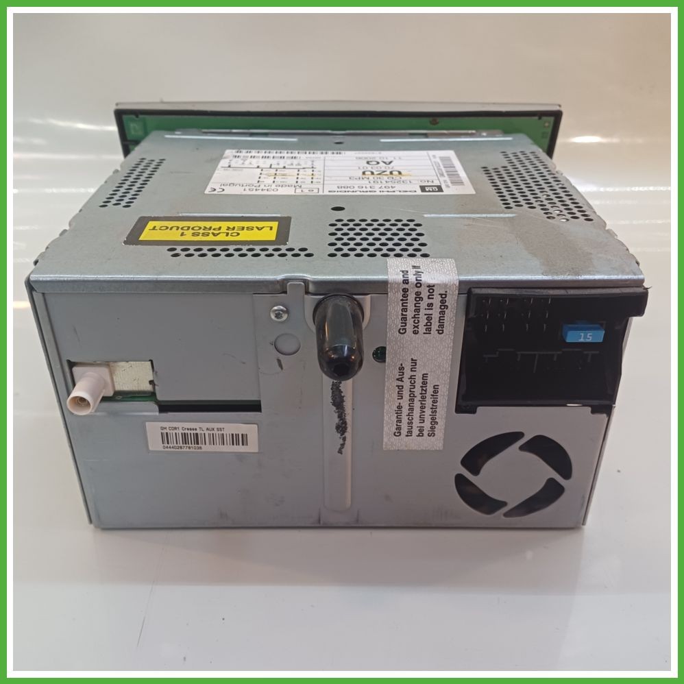 OPEL CORSA S07 1.2 16V Autoradio, Stereo Auto, Car Stereo DELPHI 497316088 13257032 Originale Usato