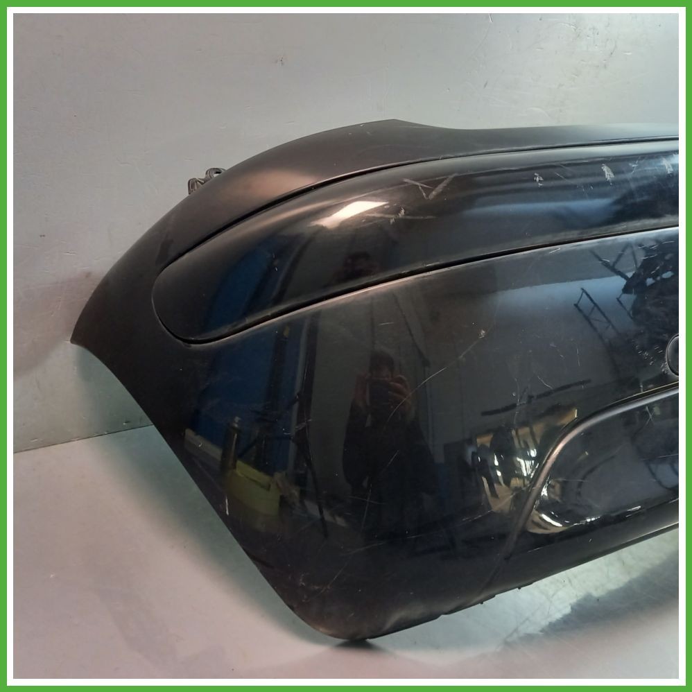 Original Heckstoßstange Gebraucht CITROEN C3 2. Serie 2005 2010 7410Z3 SCHWARZ - EXL OBSIDIAN SCHWARZ LACK