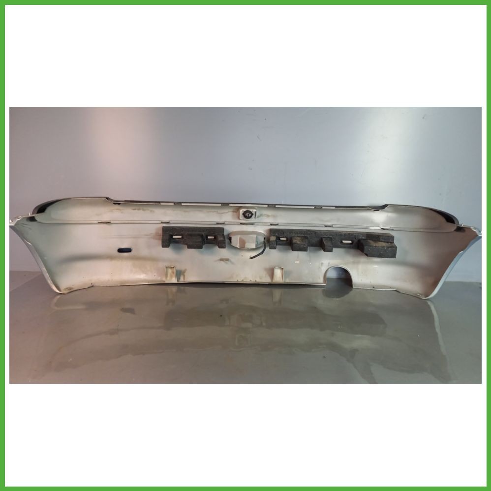 Paraurti Posteriore Originale Usato PEUGEOT 206 1998 2009 7410L5 AZZURRO - EZR VERNICE GRIGIO ALLUMINIO