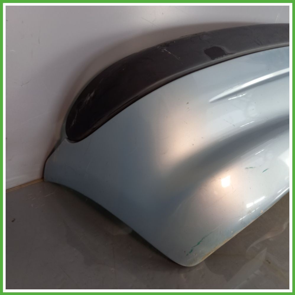 Paraurti Posteriore Originale Usato PEUGEOT 206 1998 2009 7410L5 AZZURRO - EZR VERNICE GRIGIO ALLUMINIO