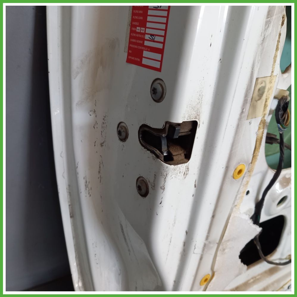 Porta Portiera Sportello Anteriore Sinistra SX (Lato Guida) FIAT GRANDE PUNTO 2Y BIANCO - 249 - BIANCO SANTARELLINA