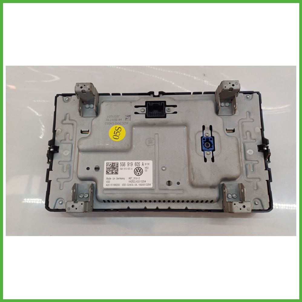 VOLKSWAGEN POLO AW Display Multifunktionsanzeige, Infotainment, Information und Unterhaltung CONTINENTAL A2C15166200 6R0927117A Original Gebraucht