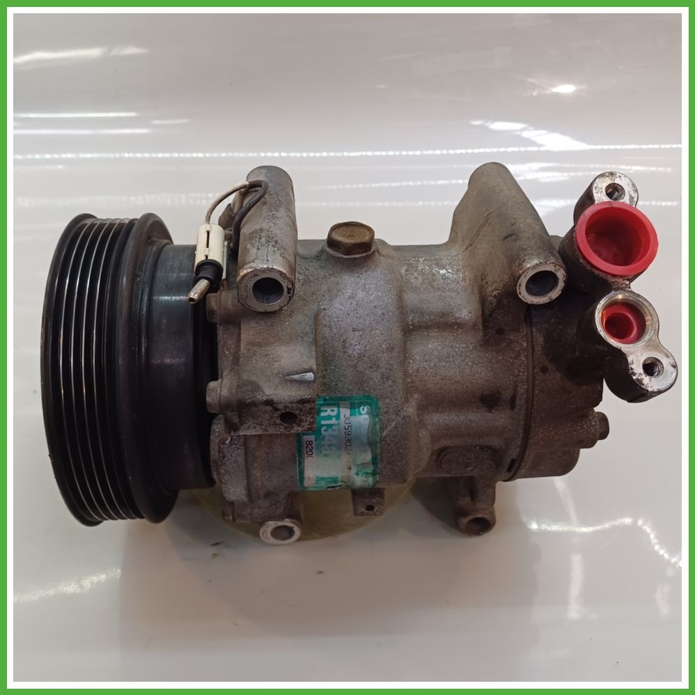 RENAULT CLIO 2. Serie 2001 2010 1,5 dCi Kompressor Klima AC Klimaanlage SANDEN SD6V12 8200953358 Original gebraucht
