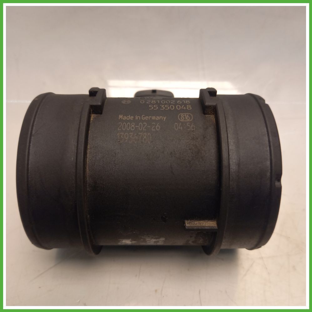 Debimetro Misuratore Massa Aria BOSCH OPEL ASTRA A04 dal 01/2004 al 03/2011 1.7 16V Z17DTH Forma Alloggiamento Tondo, Numero Pin: 4 0281002618 55350048 