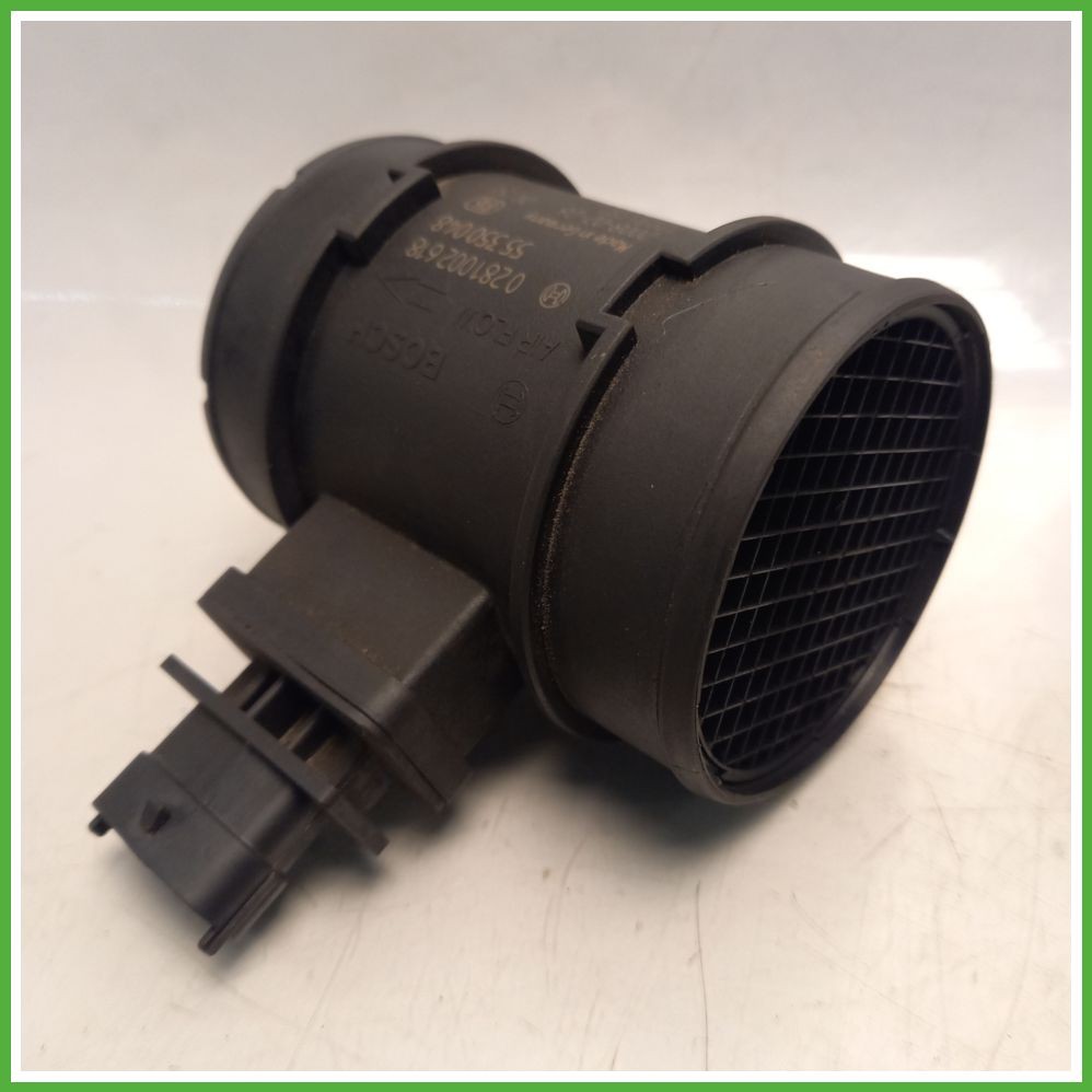 Debimetro Misuratore Massa Aria BOSCH OPEL ASTRA A04 dal 01/2004 al 03/2011 1.7 16V Z17DTH Forma Alloggiamento Tondo, Numero Pin: 4 0281002618 55350048 