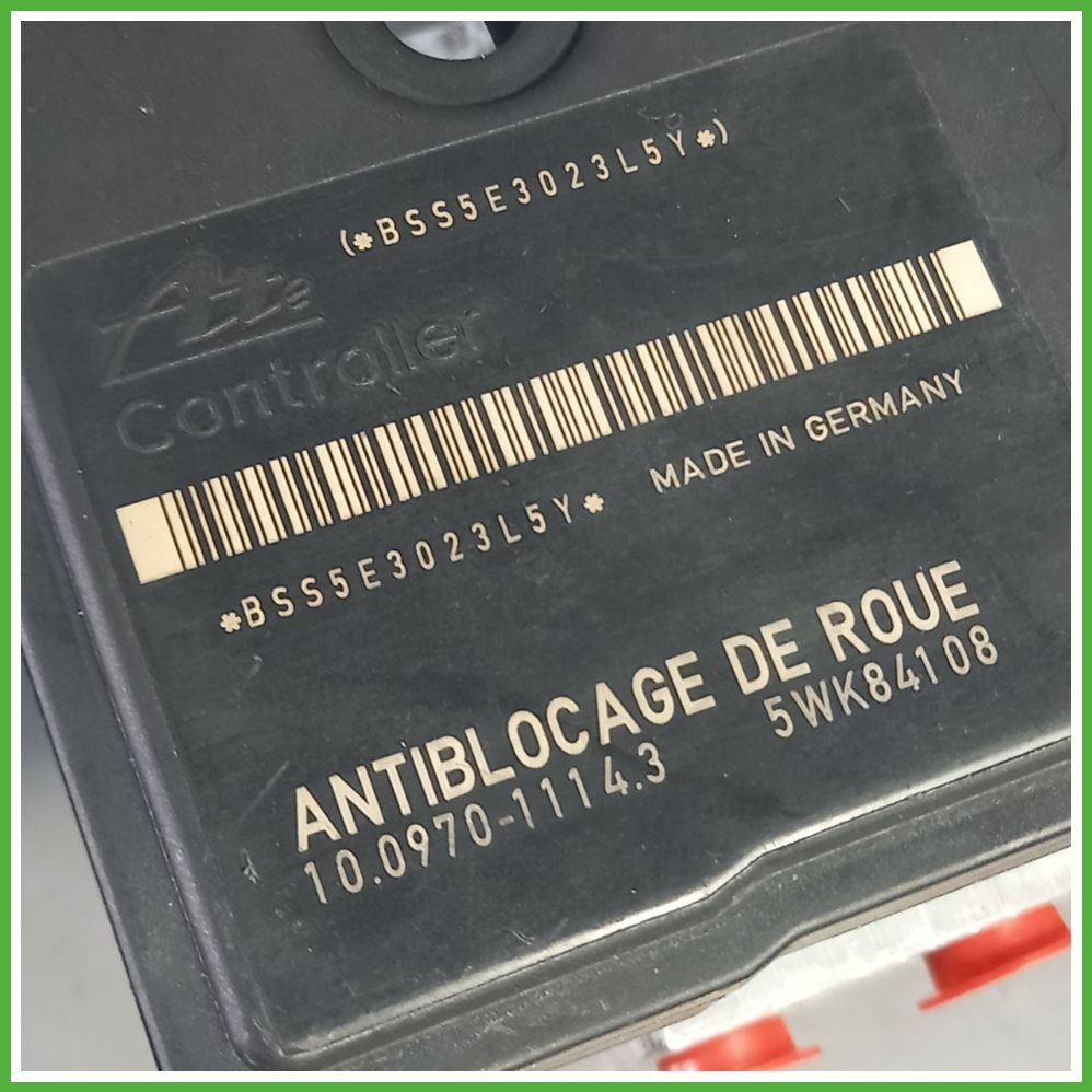 Module de pompe d'unité de commande ABS utilisé ATE 10.0970-1114.3 PEUGEOT 206 PEUGEOT 1998 2009